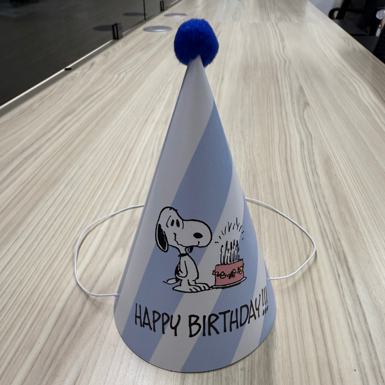 Snoopy's Birthday Series - Birthday Hat