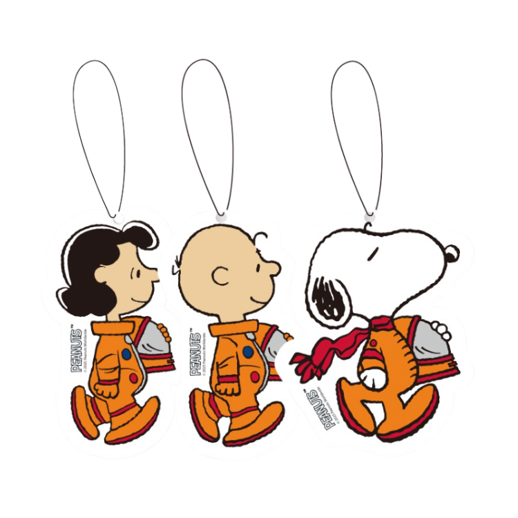 太空史努比與好朋友 擴香片組（3入）