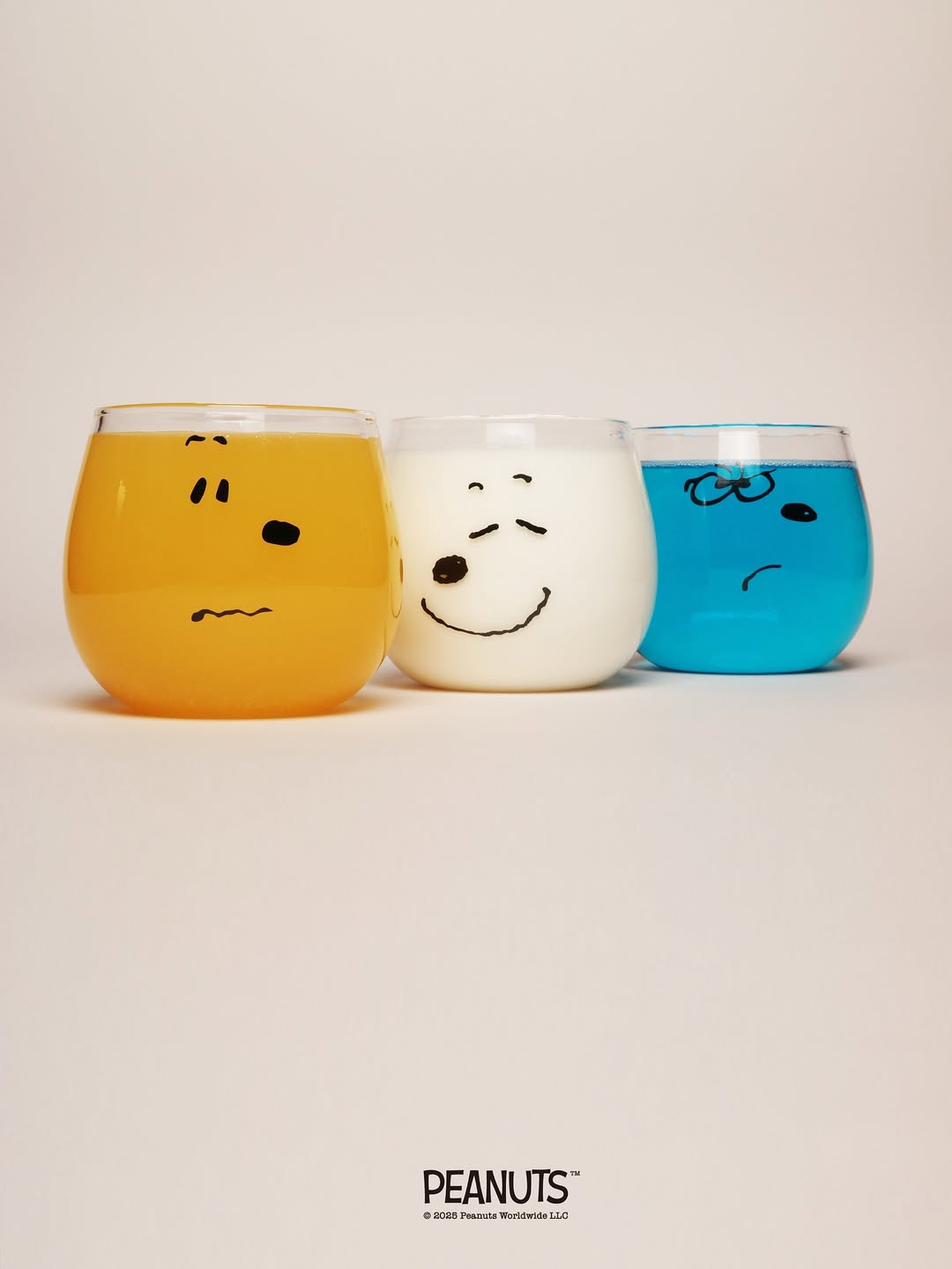 史努比表情玻璃杯 生氣