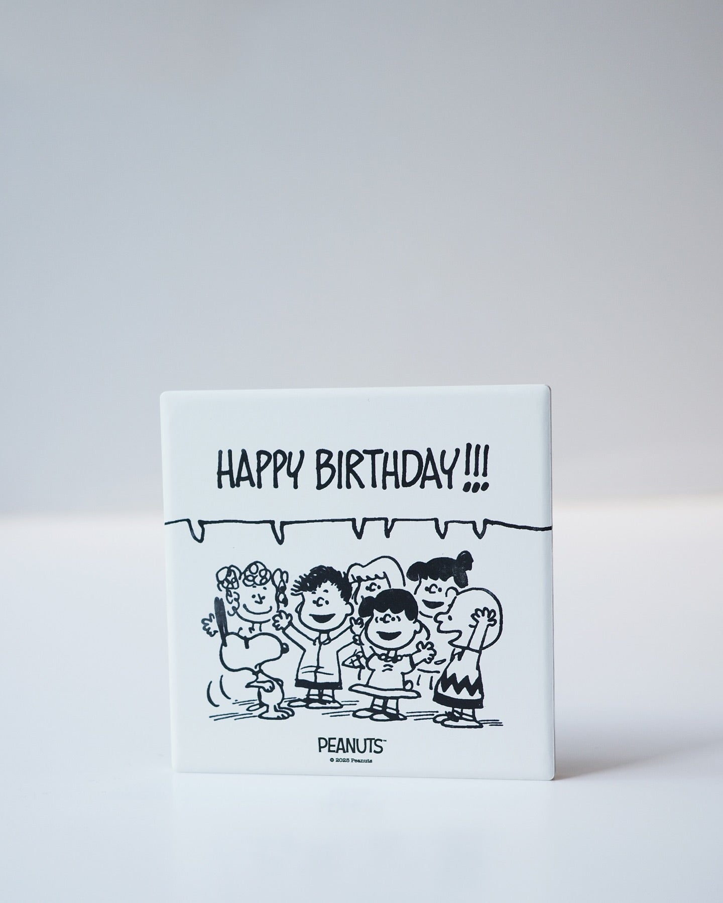 Snoopy's Birthday Series - Ceramic Coaster