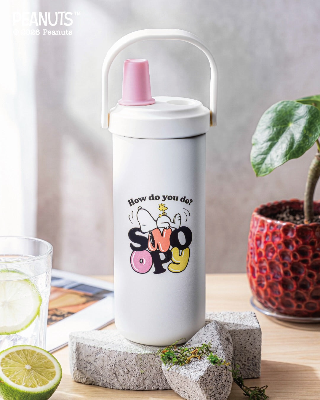 Snoopy Straw Tunbler